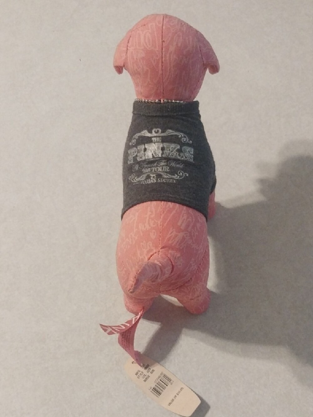 PINK Victoria's Secret Pink Plush Dog - Picture 2 of 5